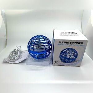 Flying Ball Spinner Intelligent Aircraft Colorful Led Lamp W/USB Cable Age6+ New